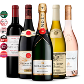 Pack 5 L’Élite des Grands Vins de France  3.75l