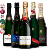 Pack 5 Champagnes Les Incontournables des Bulles  3.75l