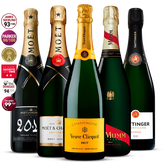 Pack 5 Champagnes de Grand Crus  3.75l