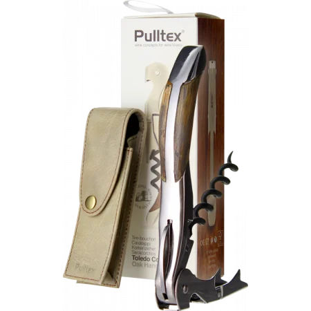 Tire-Bouchon - Toledo Set - Finition Bois + Etui - 109-160-00 - Pulltex